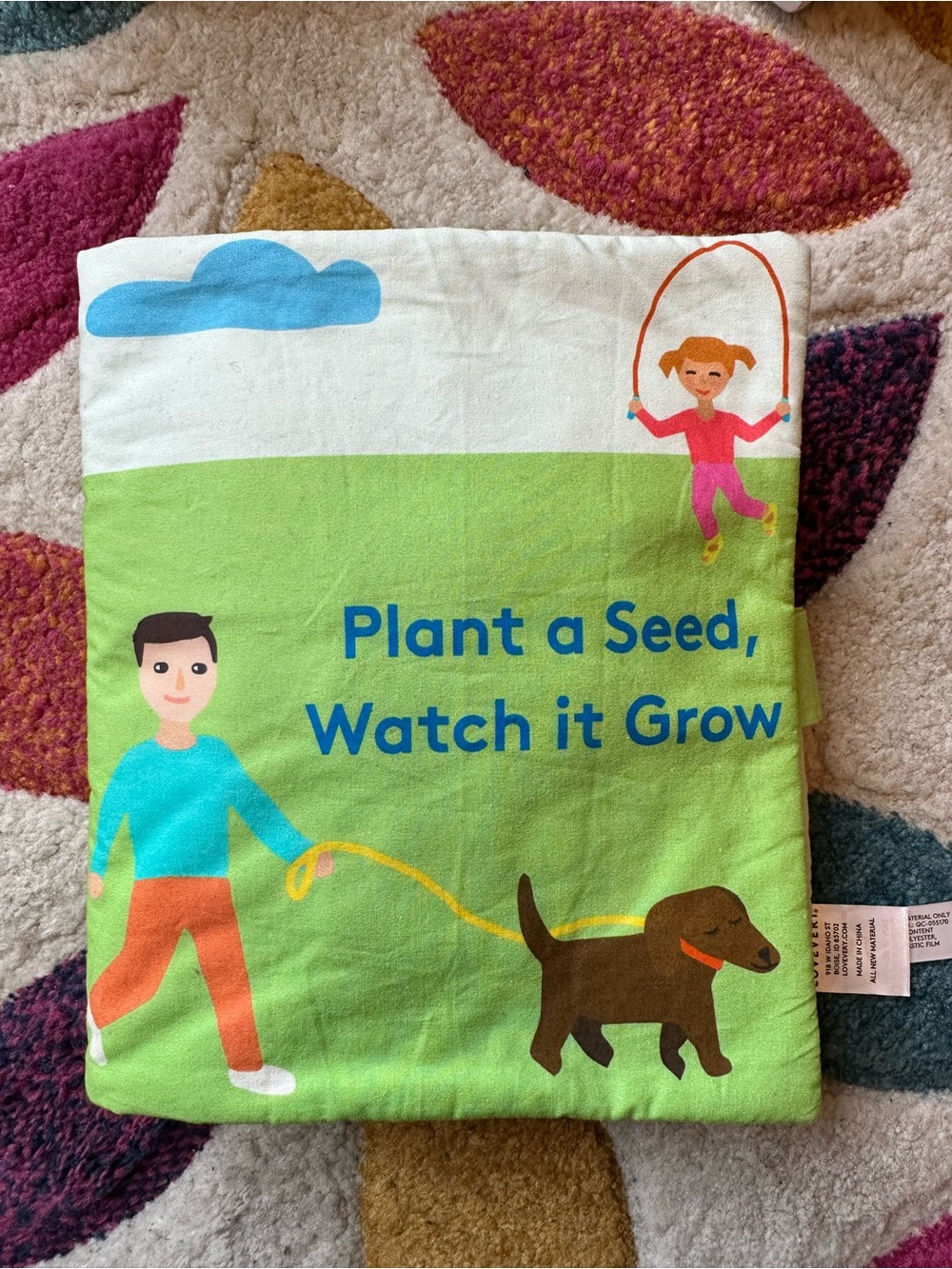 Lovevery Plant a Seed, Watch it Grow Kids Story Book